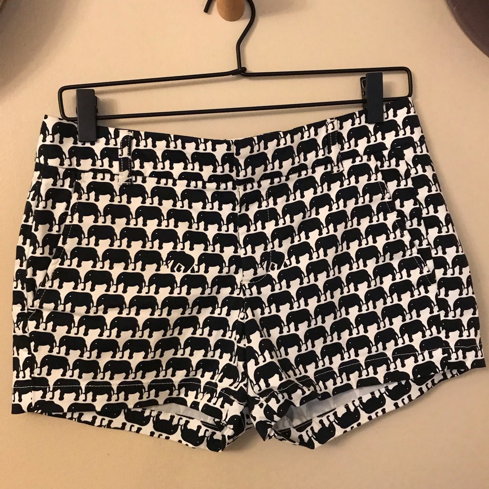 Banana Republic Milly Collection Elephant Shorts Size 2P
